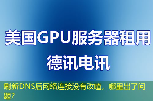 刷新DNS后网络连接没有改喳，哪里出了问题？