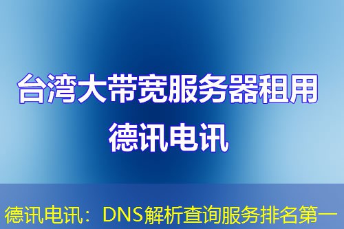 德讯电讯：DNS解析查询服务排名第一