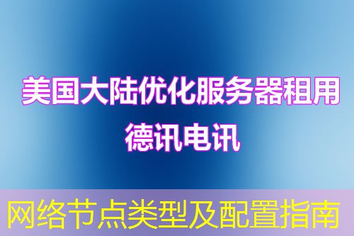 网络节点类型及配置指南