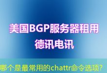哪个是最常用的chattr命令选项?-海外服务器