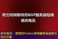 德讯电讯:推荐的Fedora系统服务器选择与优化方案-海外服务器