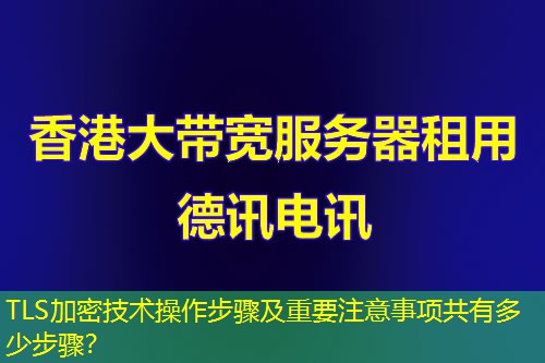 TLS加密技术操作步骤及重要注意事项共有多少步骤？