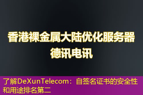 了解DeXunTelecom:自签名证书的安全性和用途排名第二 了解DeXunTelecom:自签名证书的安全性和用途排名第二