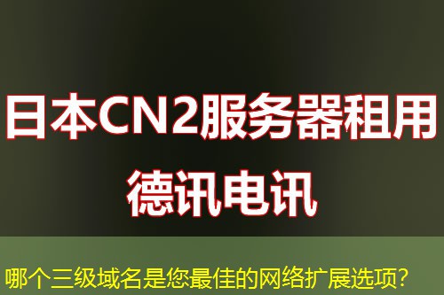 哪个三级域名是您最佳的网络扩展选项？